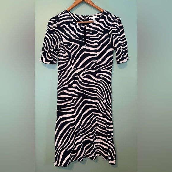 H&M Zebra print dress size 6 - Picture 1 of 6